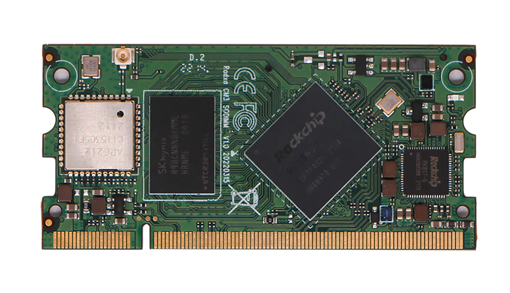 Radxa ROCK3 Compute Module SODIMM System på Modul (SoM) 1GB RAM 8GB eMMC