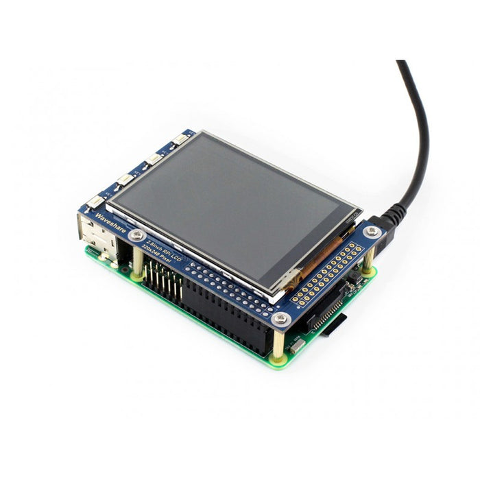 2,8-tums pekskärm LCD för Raspberry Pi - 320x240 - XPT2046 - TFT - Resistiv - Touch Pen ingår