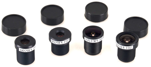 4-i-1 M12-objektiv 8, 6, 3, 2,65 mm utan IR Cut Filter