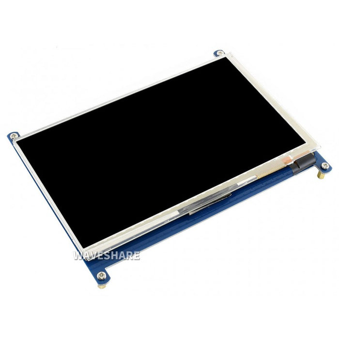 7-tums kapacitiv pekskärm LCD - 1024x600 - HDMI - IPS - Låg effekt