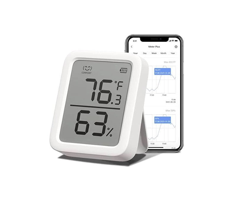 SwitchBot Meter Plus - Termometer/hygrometer (vit)