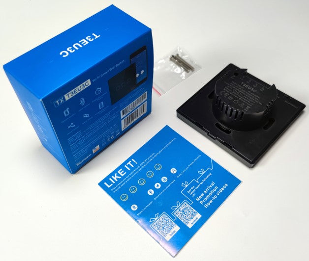 SONOFF TX - WiFi-väggbrytare (T3EU3C)