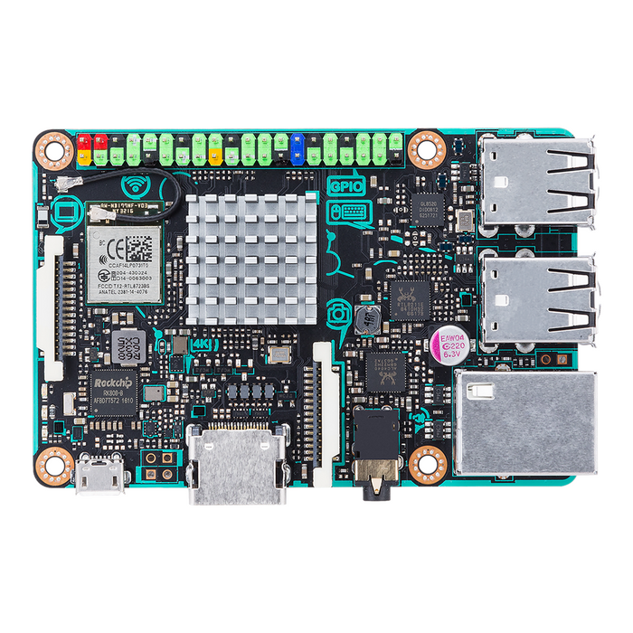 ASUS Tinker Board, Quad Core, RK3288 Rockchip och 2 GB RAM