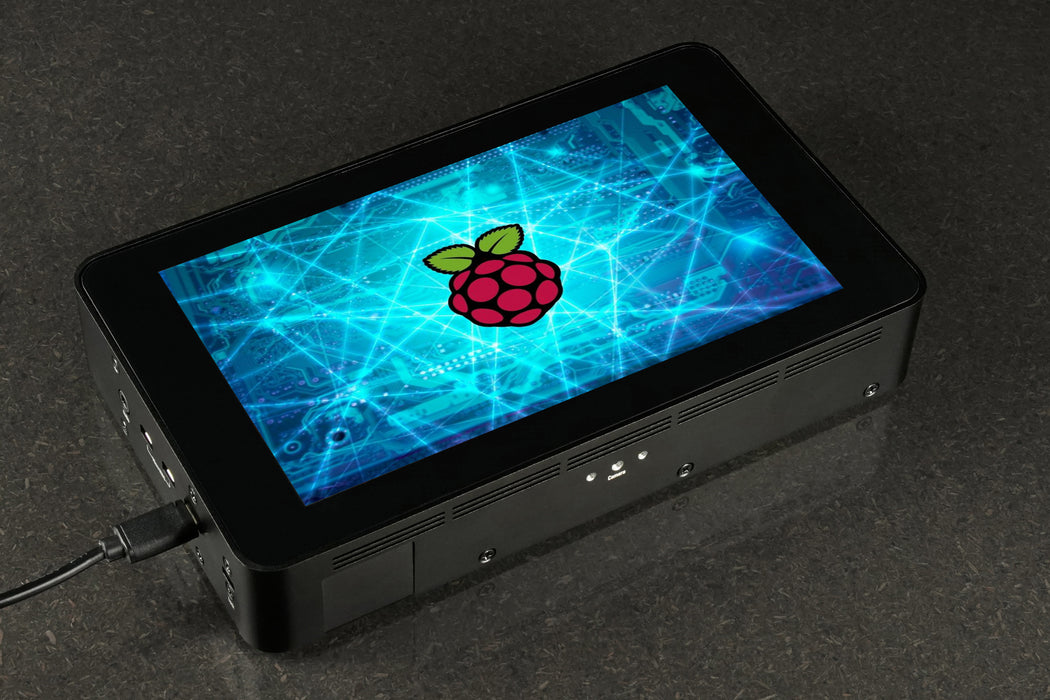 KKSB Raspberry Pi 4B 7-tums Pekskärms Chassi
