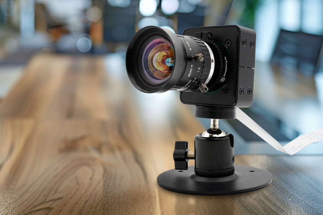 KKSB SBC kamerachassi med 360 graders rotationshållare – kompatibel med Raspberry Pi-kameror och andra SBC-kameror