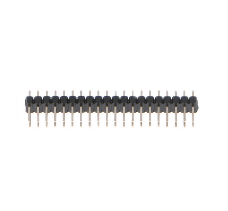 Dubbel Pin-header för Raspberry Pi Zero - Avbrytbar hane - 2x20 Pin 2,54 mm
