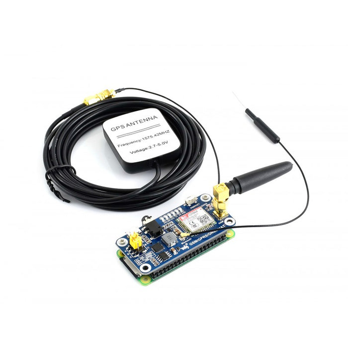 GSM / GNSS / GPRS / Bluetooth HAT för Raspberry Pi