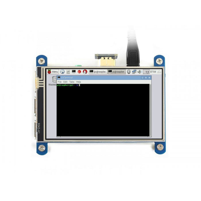 4-tums HDMI LCD för Raspberry Pi 480x800p  IPS Type H