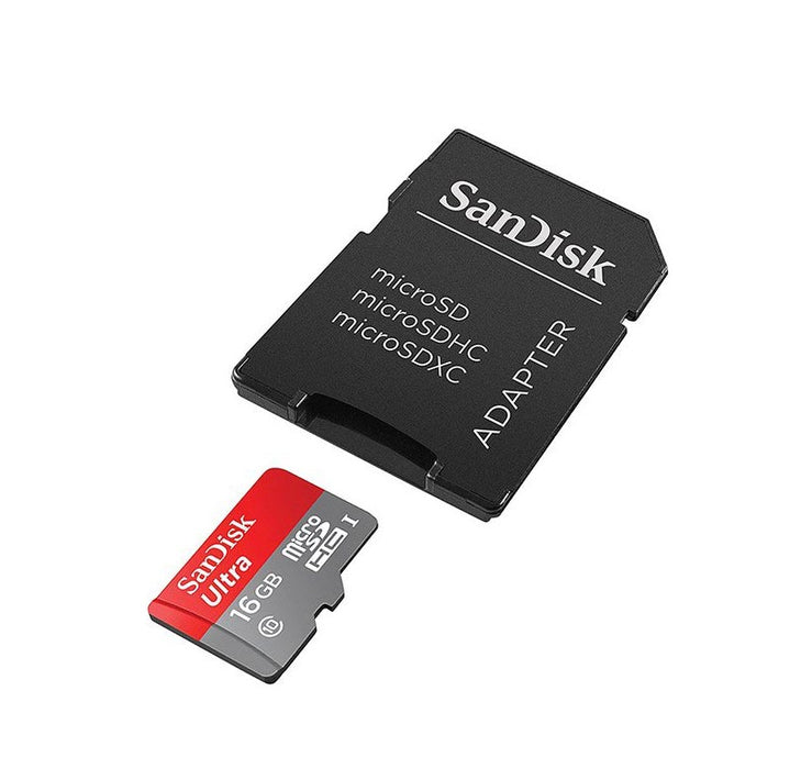 16 GB SanDisk Ultra A1 MicroSDHC-minneskort