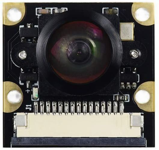5MP OV5647 RPi kameramodul med fisheye-objektiv för Raspberry Pi med 200 graders FoV