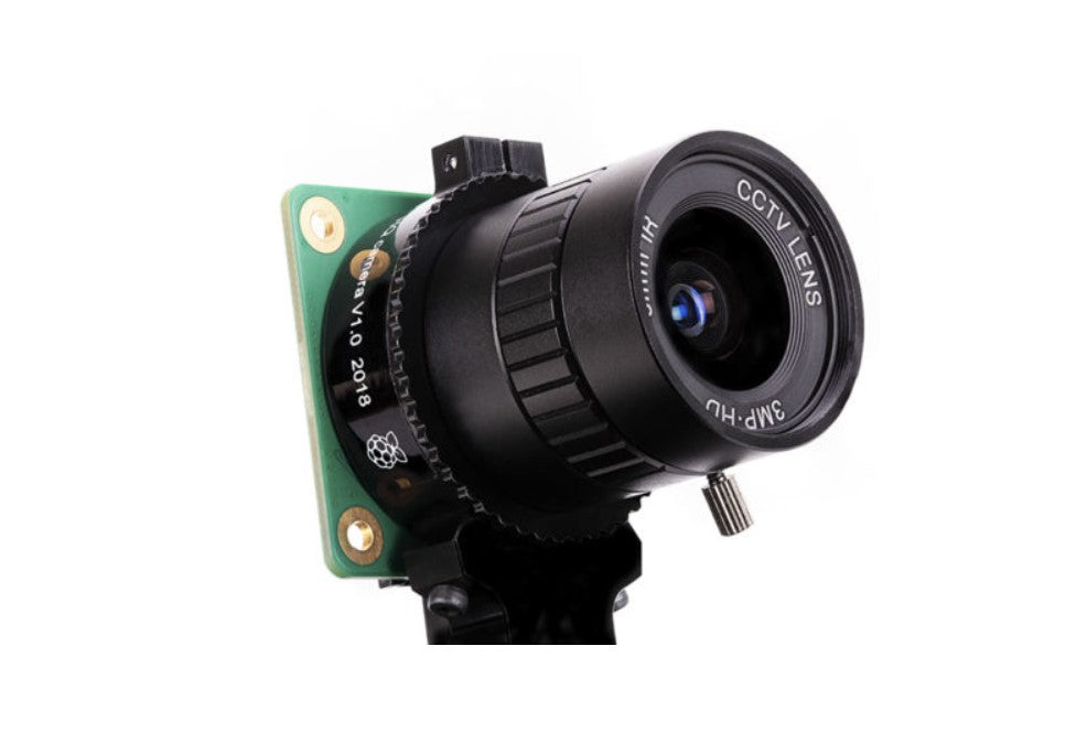 6mm Vidvinkelobjektiv Lins för Raspberry Pi HQ-kamera och IMX477R HQ-kamera