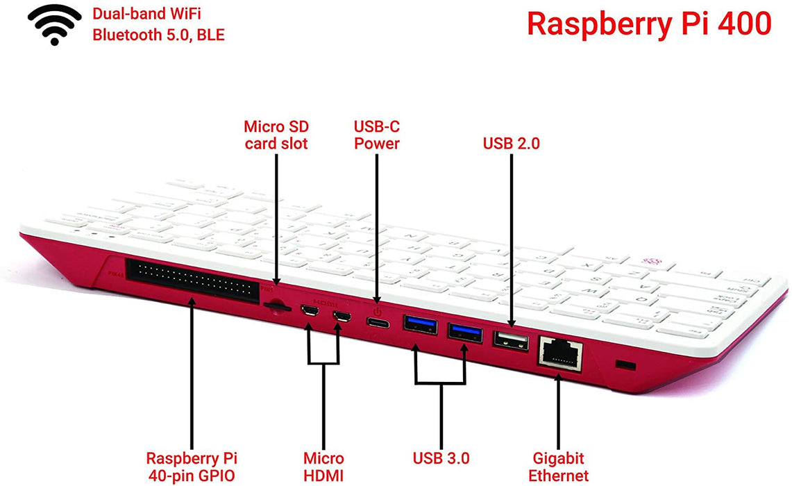 Raspberry Pi 400 UK-layout