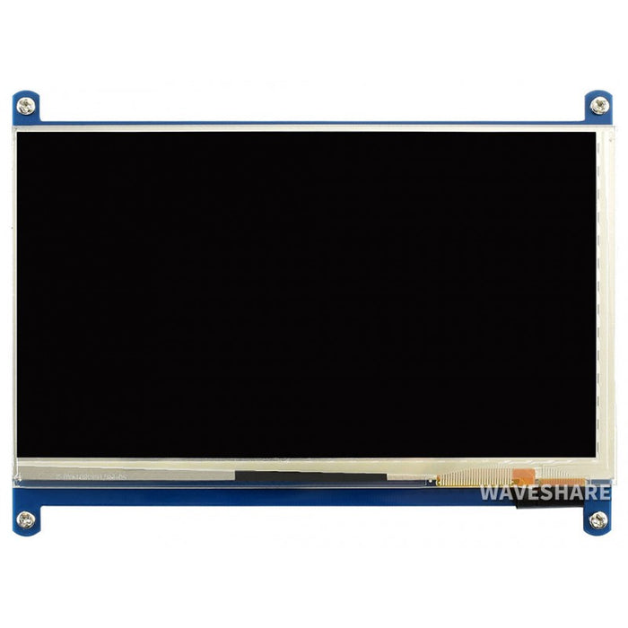 7-tums kapacitiv pekskärm LCD - 1024x600 - HDMI - IPS - Låg effekt