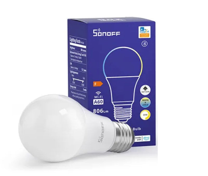 SONOFF B02-BL - Smart WiFi LED Bulb (A60) - E27
