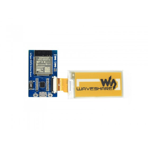 Universal e-Paper Raw Panel Driver Board – ESP32 WiFi och Bluetooth-stöd