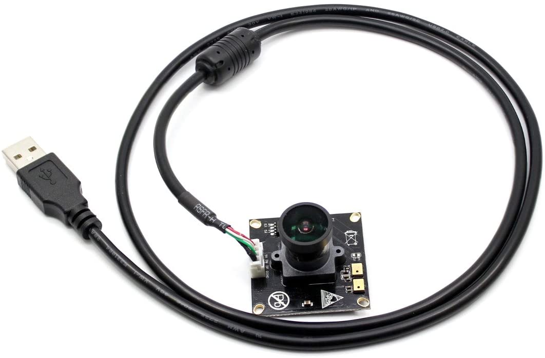 IMX179 8MP USB-kamera med inbäddad mikrofon för Raspberry Pi och Jetson Nano