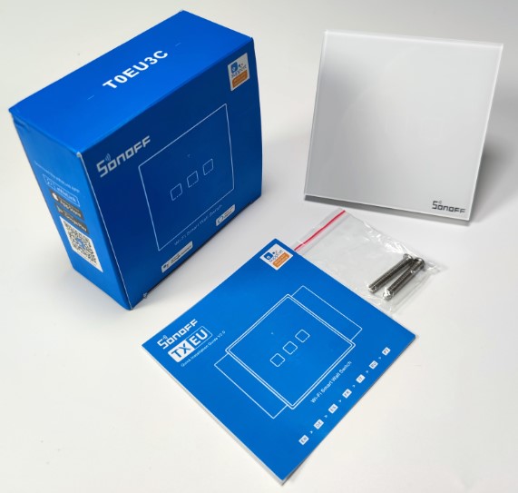 SONOFF TX - WiFi-väggbrytare (T0EU3C)
