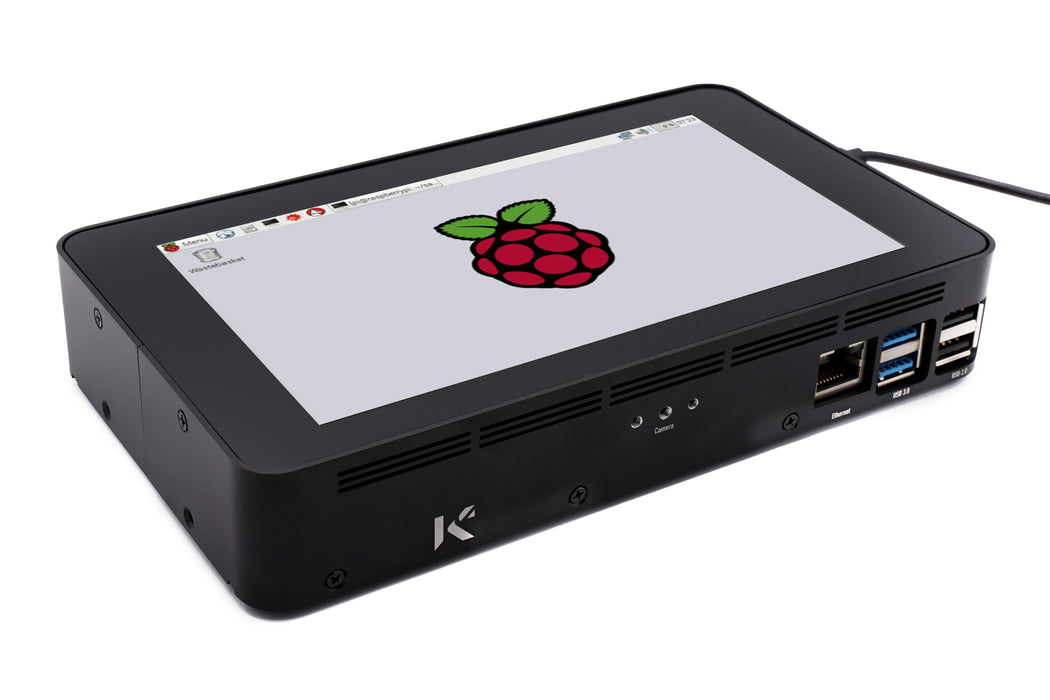 KKSB Raspberry Pi 4B 7-tums Pekskärms Chassi