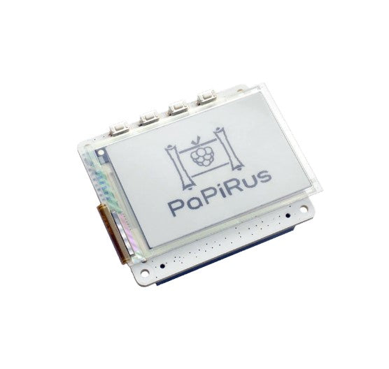 2,7-tums PaPiRus e-Ink Display HAT för Raspberry Pi