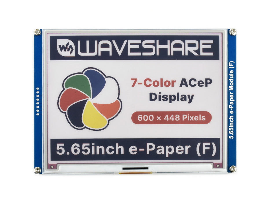 5,65 tum ACeP 7-färgs E-Paper E-Ink Display Modul (F)