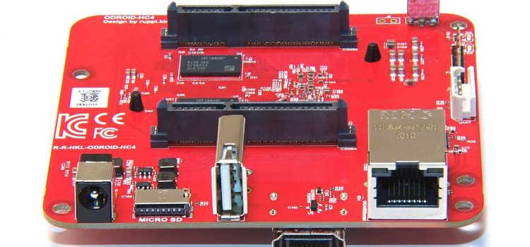 ODROID-HC4 Home Cloud - 4 GB RAM - Amlogic S905X3 1,8 GHz Quad-Core