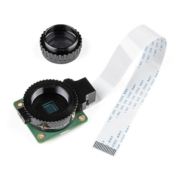 Officiell Raspberry Pi HQ-kamera 12,3MP med Sony IMX477R-sensor