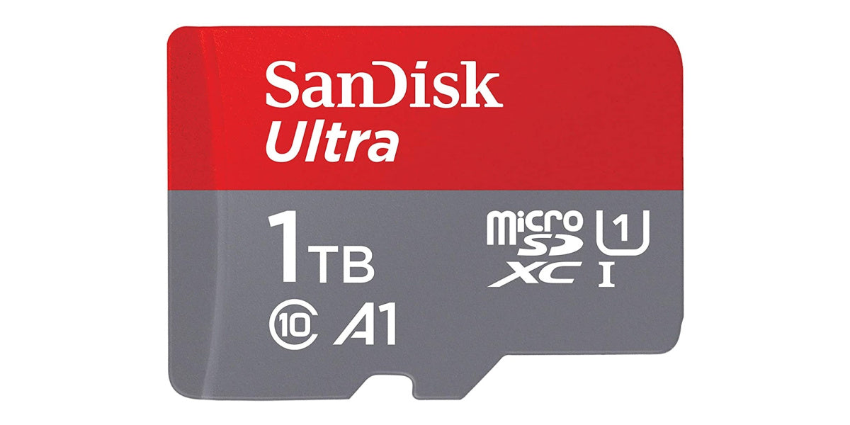 1 TB SanDisk Ultra MicroSDHC-minneskort - UHS-I, A1, C10, U1