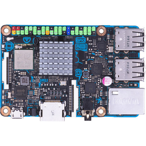 ASUS Tinker Board S, Quad Core, Rockchip RK3288, 2 GB RAM och 16 GB eMMC