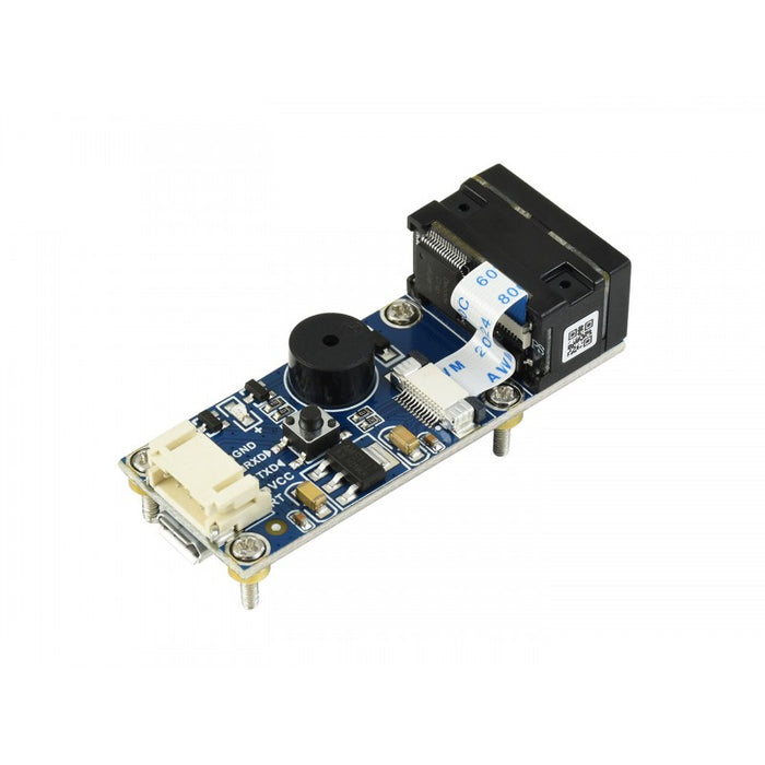 1D/2D-kodläsare - QR- och streckkodsläsarmodul med UART- och USB-gränssnitt