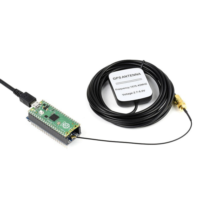 GNSS-modul för Raspberry Pi Pico - L76B - QZSS-/BDS-/GPS-stöd