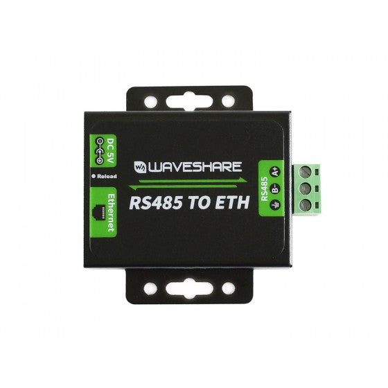 RS485 till Ethernet-omvandlare med EU-strömförsörjning
